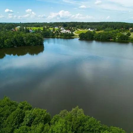 - Z Tarasem, Z Kominkiem I Altana Grillowa - Lokalizacja Przy Jeziorze