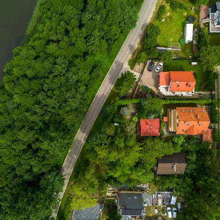 בית נופש - Z Tarasem, Z Kominkiem I Altana Grillowa - Lokalizacja Przy Jeziorze Kamień