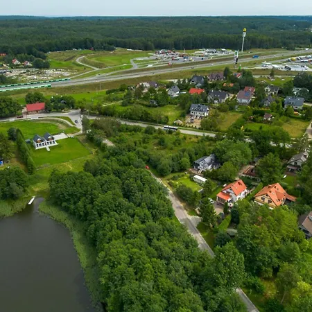 - Z Tarasem, Z Kominkiem I Altana Grillowa - Lokalizacja Przy Jeziorze בית נופש